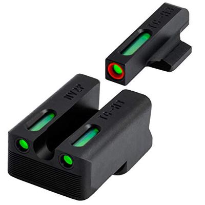 TRUGLO TFX Pro Tritium and Fiber Optic Xtreme Hangun Sights for 1911 Pistols, 270 Front / 500 Rear