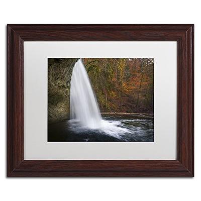 Nature Beauty by Mathieu Rivrin Wood Frame, 11 by 14", White Matte