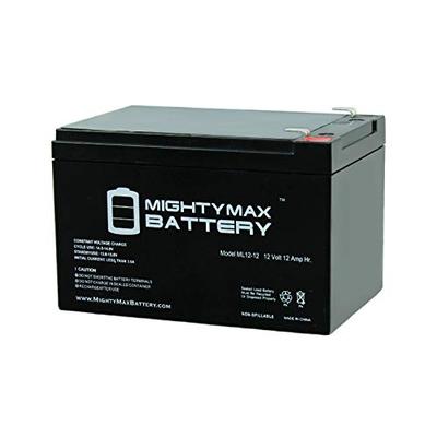 Mighty Max Battery 12V 12AH F2 Battery Replacement for Currie 750DD Series Scooter Brand Product