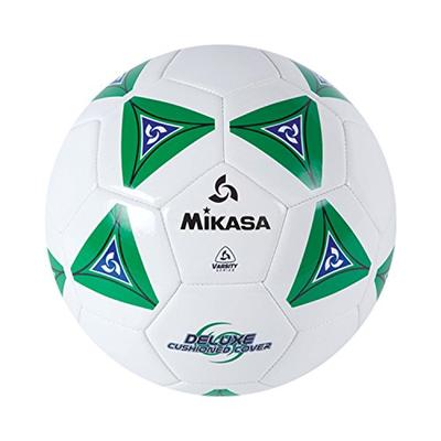 Mikasa Serious Soccer Ball (Green/White, Size 5)