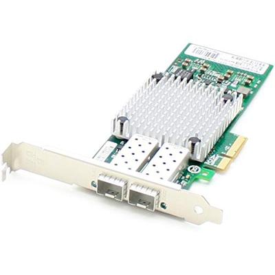 AddOn Intel I350F2 Comparable 1Gbs Dual SFP Port Network Interface Card with 2 1000Base-SX SFP Trans