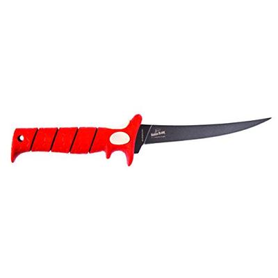 Bubba Blade 7 Inch Tapered Flex Fillet Fishing Knife with Non-Slip Grip Handle, Full Tang Stainless