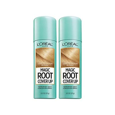L'Oreal Paris Hair Color Root Cover Up Hair Dye Light to Medium Blonde 2 Ounce (Pack of 2) (Packagin