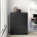 Upper Square™ Harietta 4-Drawer Lateral Filing Cabinet Metal/Steel in Gray/Black | 52.5 H x 42 W x 18.63 D in | Wayfair