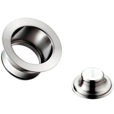 Cyclonehaus extended solid brass flange for deep fireclay sinks