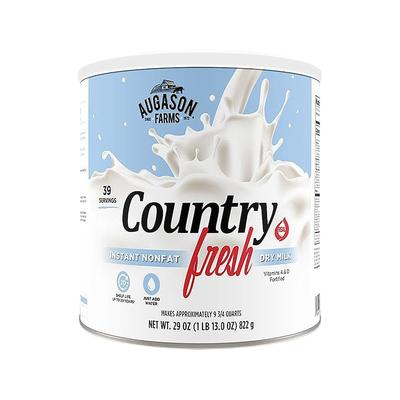 Augason Farms Country Fresh 100% Real Instant Nonfat Dry Milk SKU - 479259