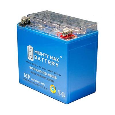 Mighty Max Battery YTX14L-BS Gel Replacement for STX14L-BS, ETX14L, GTX14L-BS, WCP14L