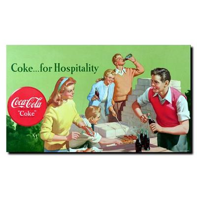 Trademark Fine Art Coke for Hospitality 22x36-Inch