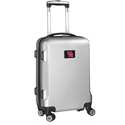 Denco NCAA Houston Cougars Carry-On Hardcase Spinner, Silver